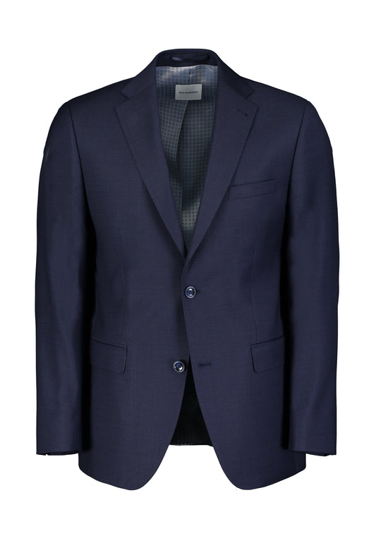 Navy dotted slim fit woolen suit Roy Robson - 55063/A410