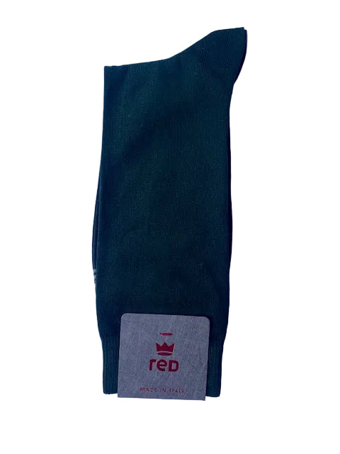Donkergroene sokken Red - 64F86G/0155