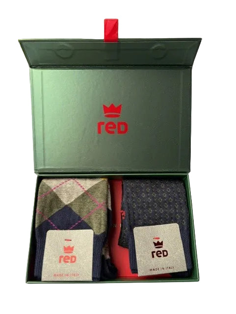 giftbox blue socks Red - 64D72G2/902SF