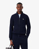 Navy cotton full zip sweater Lacoste - SH9622/166