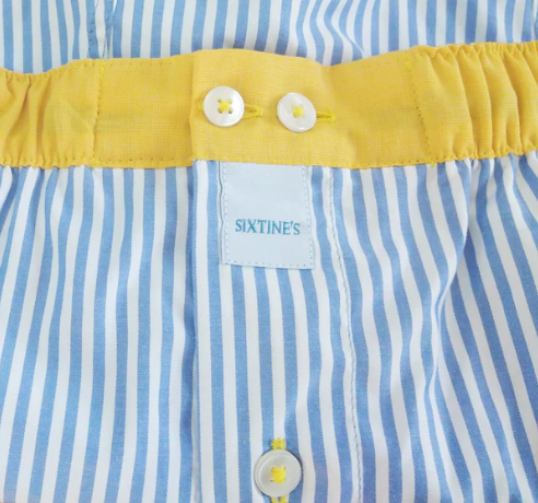 Light blue striped boxershort Sixtine's - Beatrice