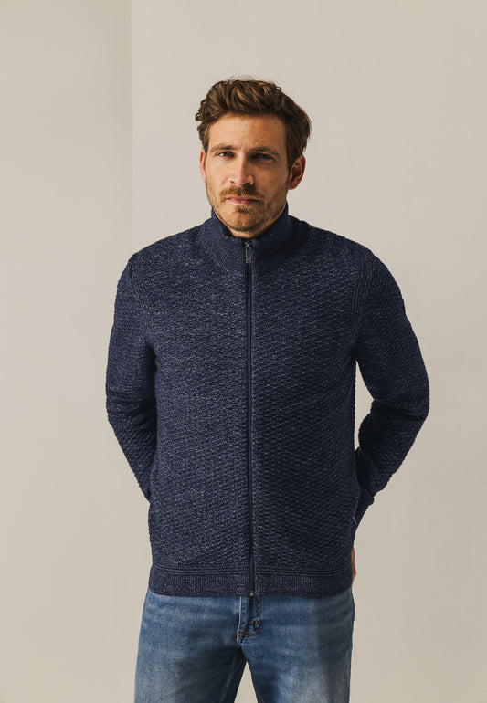 Navy structured cardigan State of Art - 25062/5957