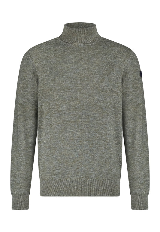 Blue green turtleneck pullover State of Art - 25063/5688