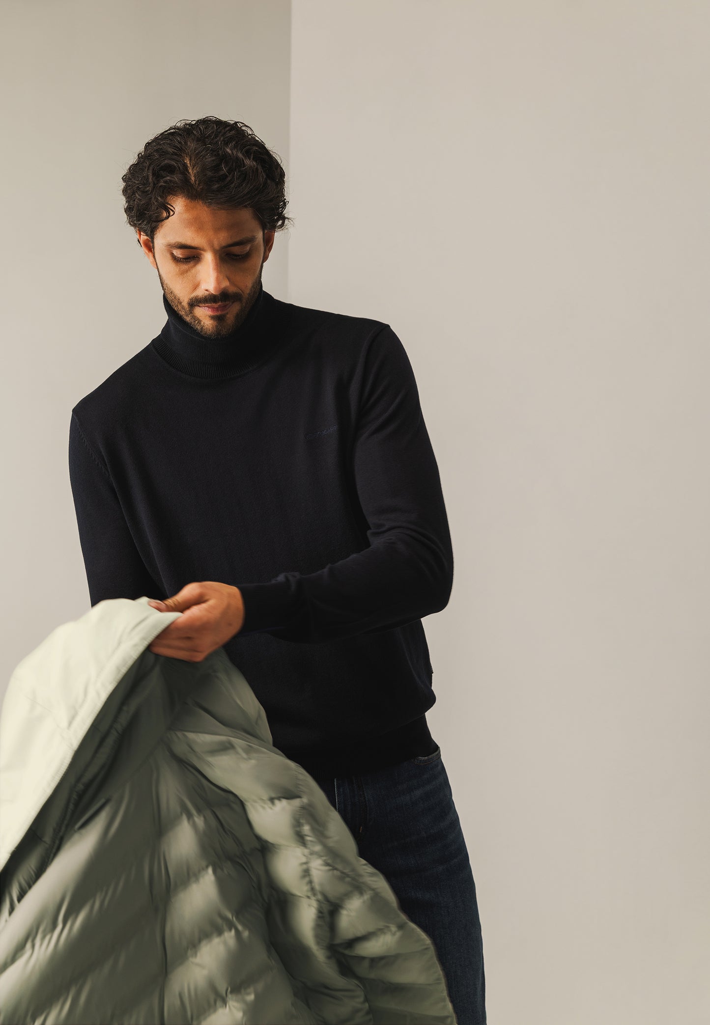 Offwhite reversible outdoor jacket State of Art - 25854/1495