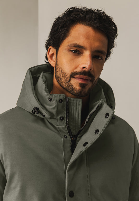 Green outdoor jacket State of Art - 25862/3700