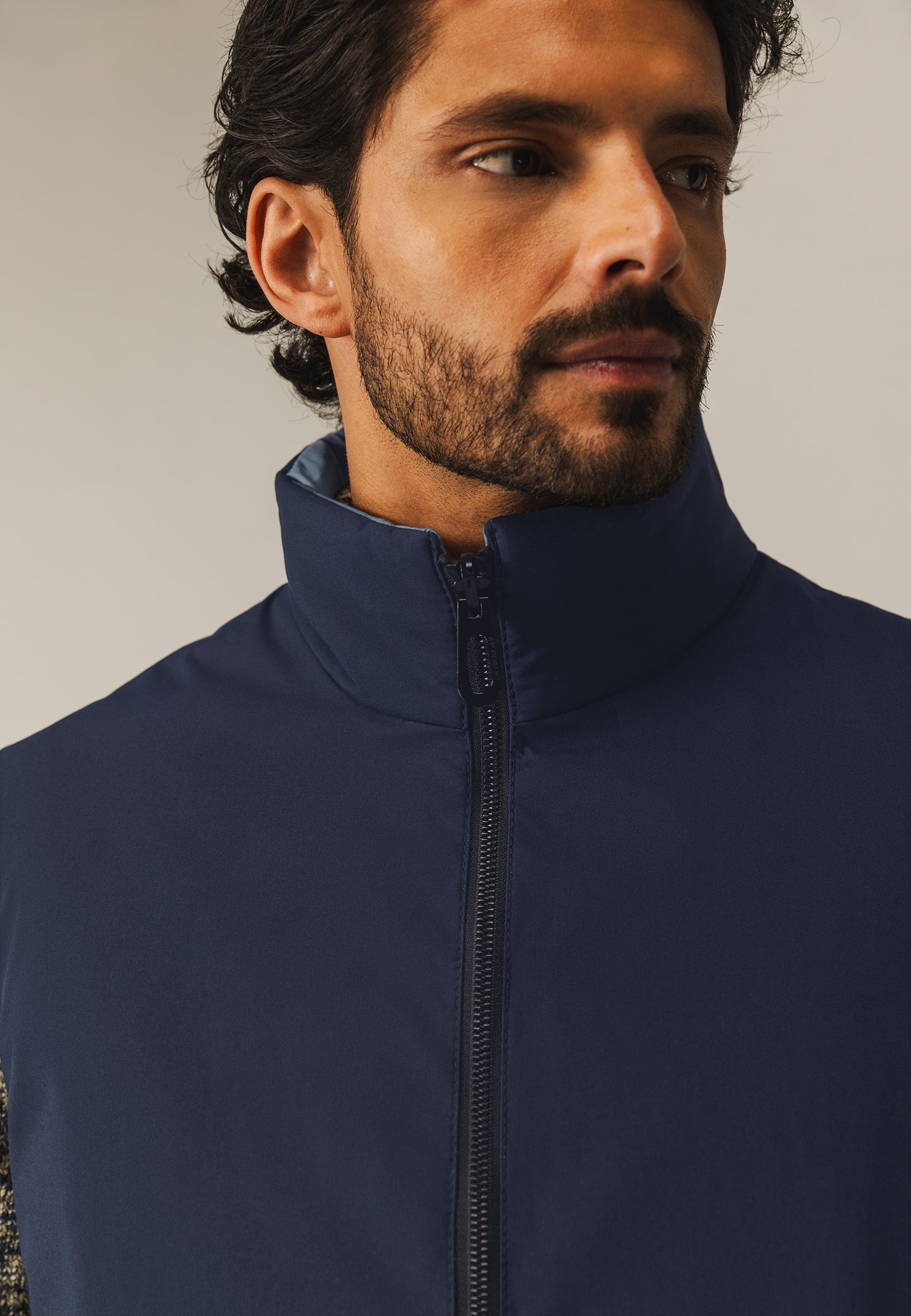 Blue reversible bodywarmer State of Art - 25853/5956