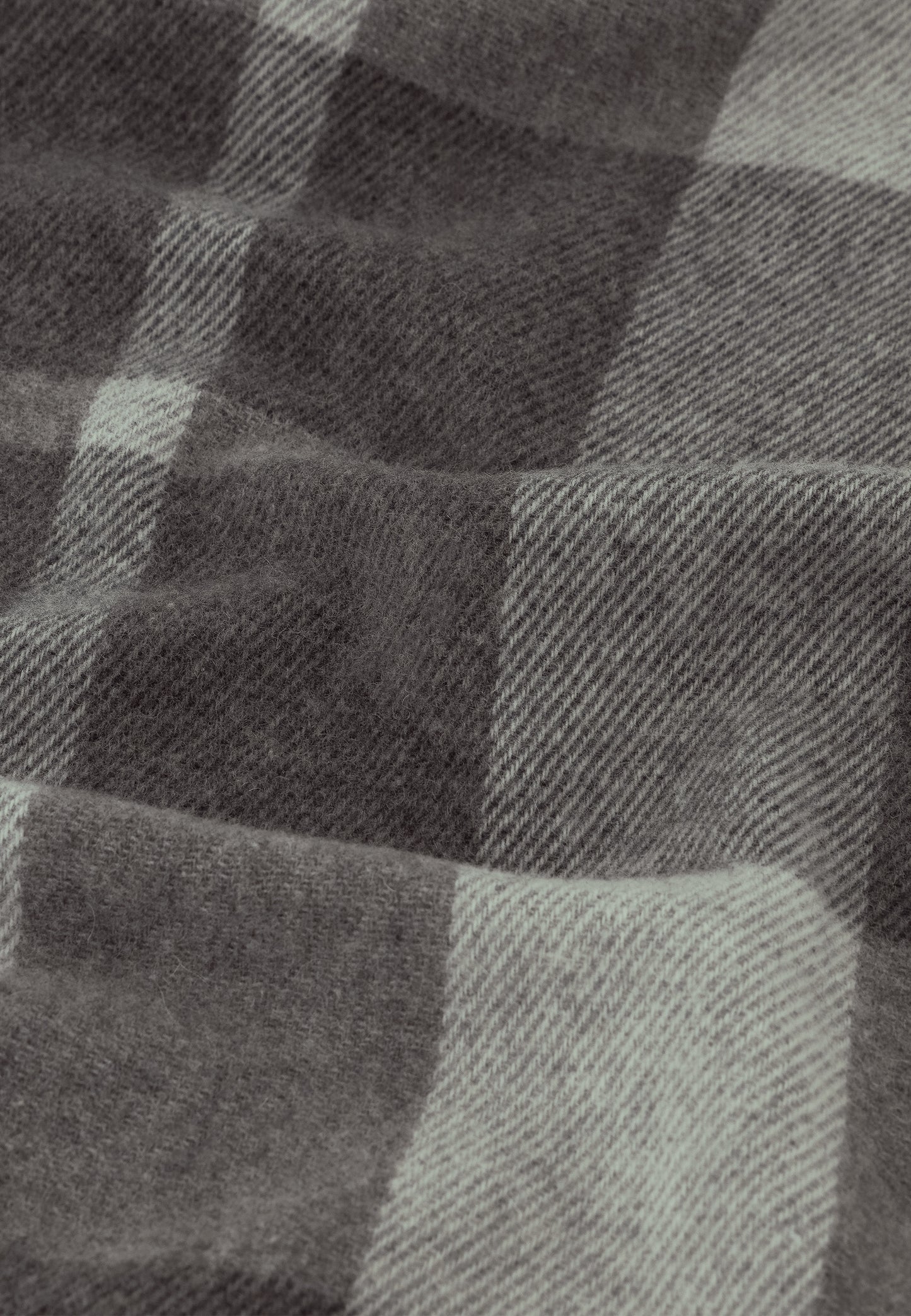 Brown checkered scarf State of Art - 25883/8816