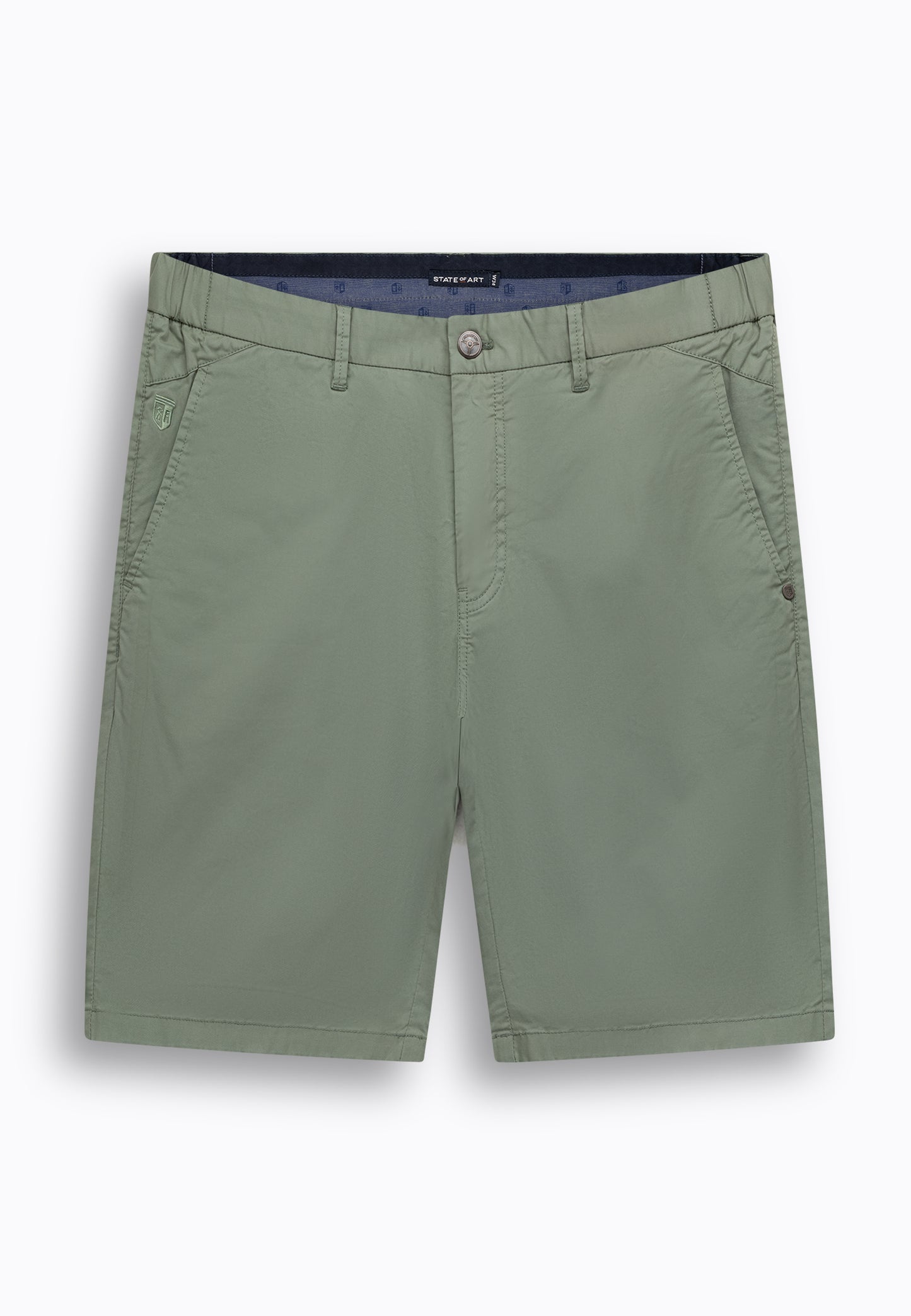 Light blue cotton shorts State of Art - 16631/5300