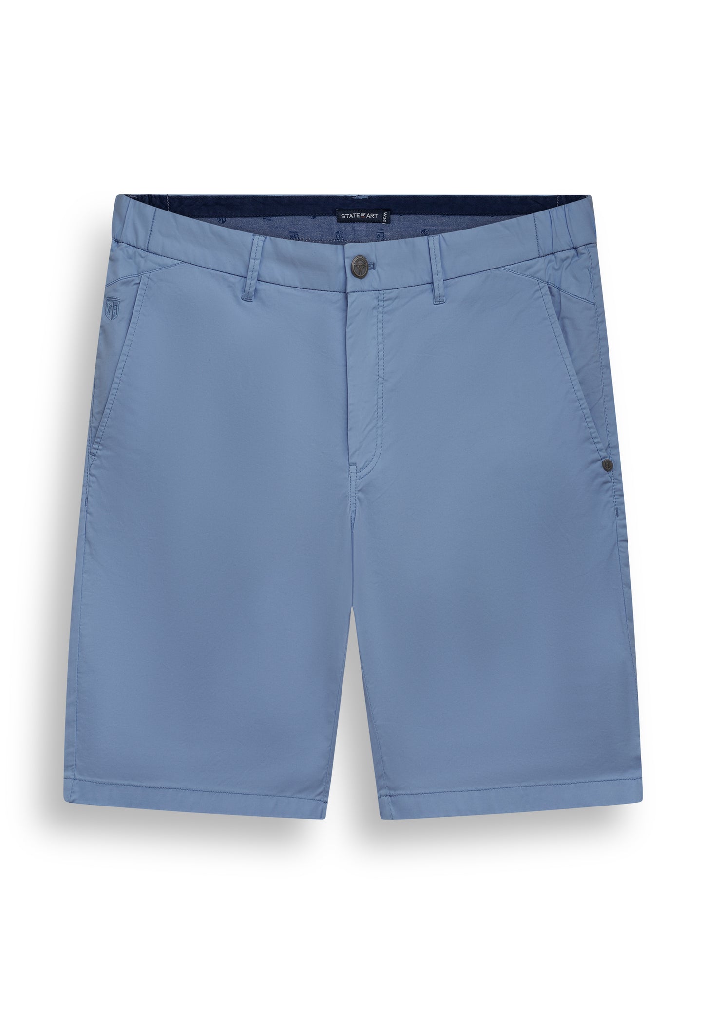 Light blue cotton shorts State of Art - 16631/5300