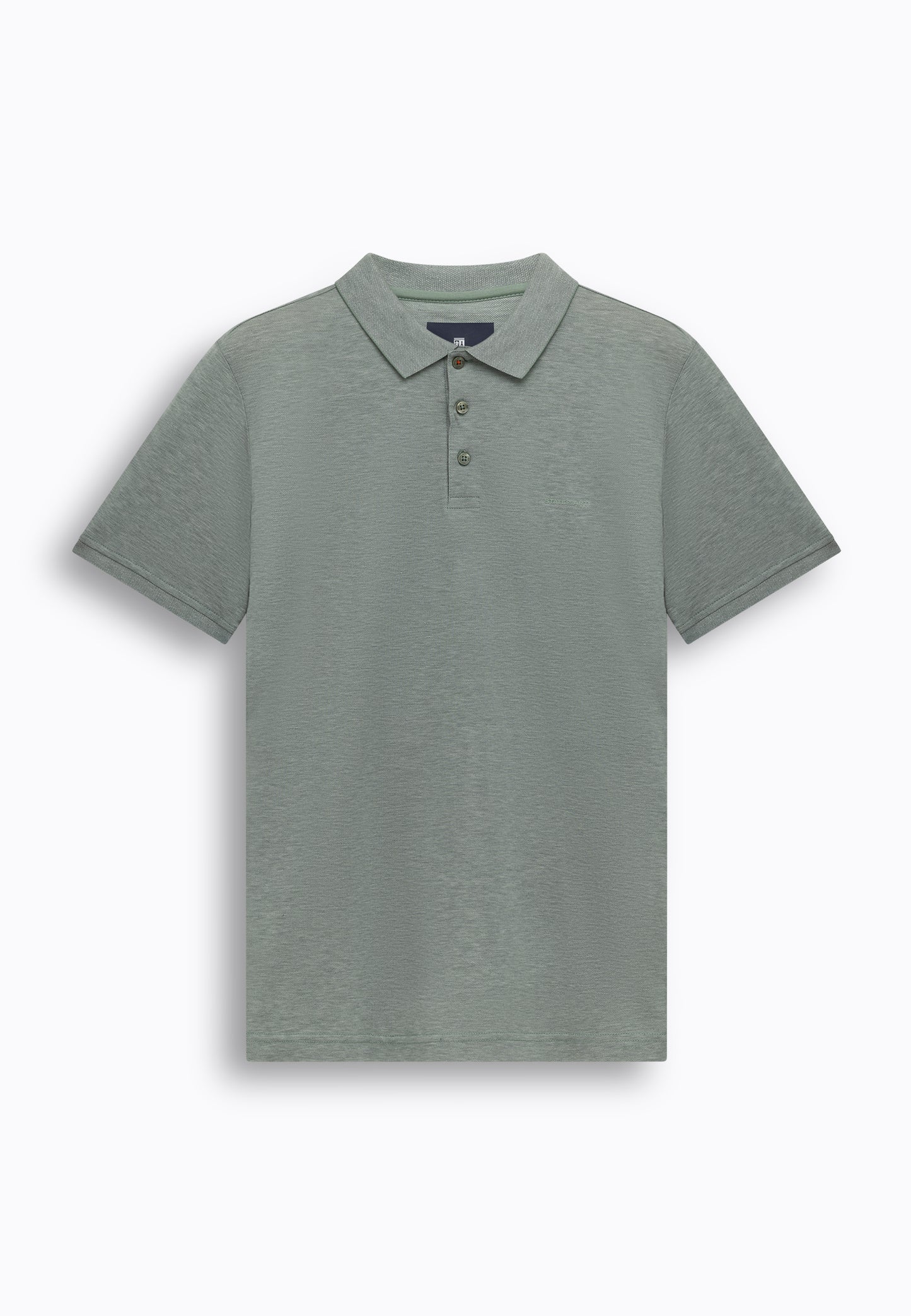 Navy Mercerized cotton regular fit polo State of Art - 16427/5815