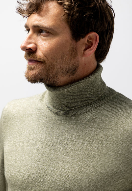 Groene coltrui pullover State of Art - 26076/3719