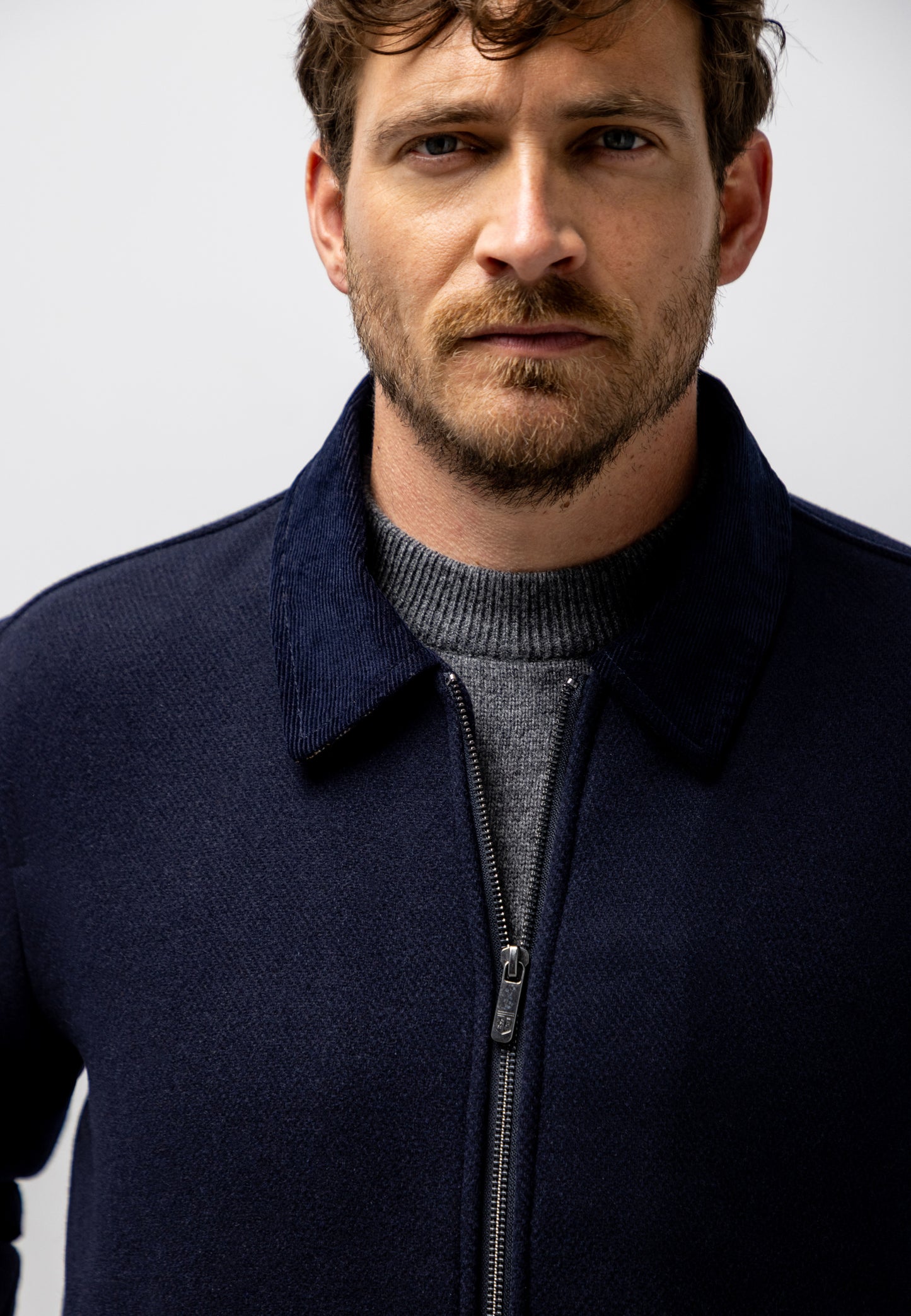 Navy  short outdoor jacket State of Art - 26838/5900
