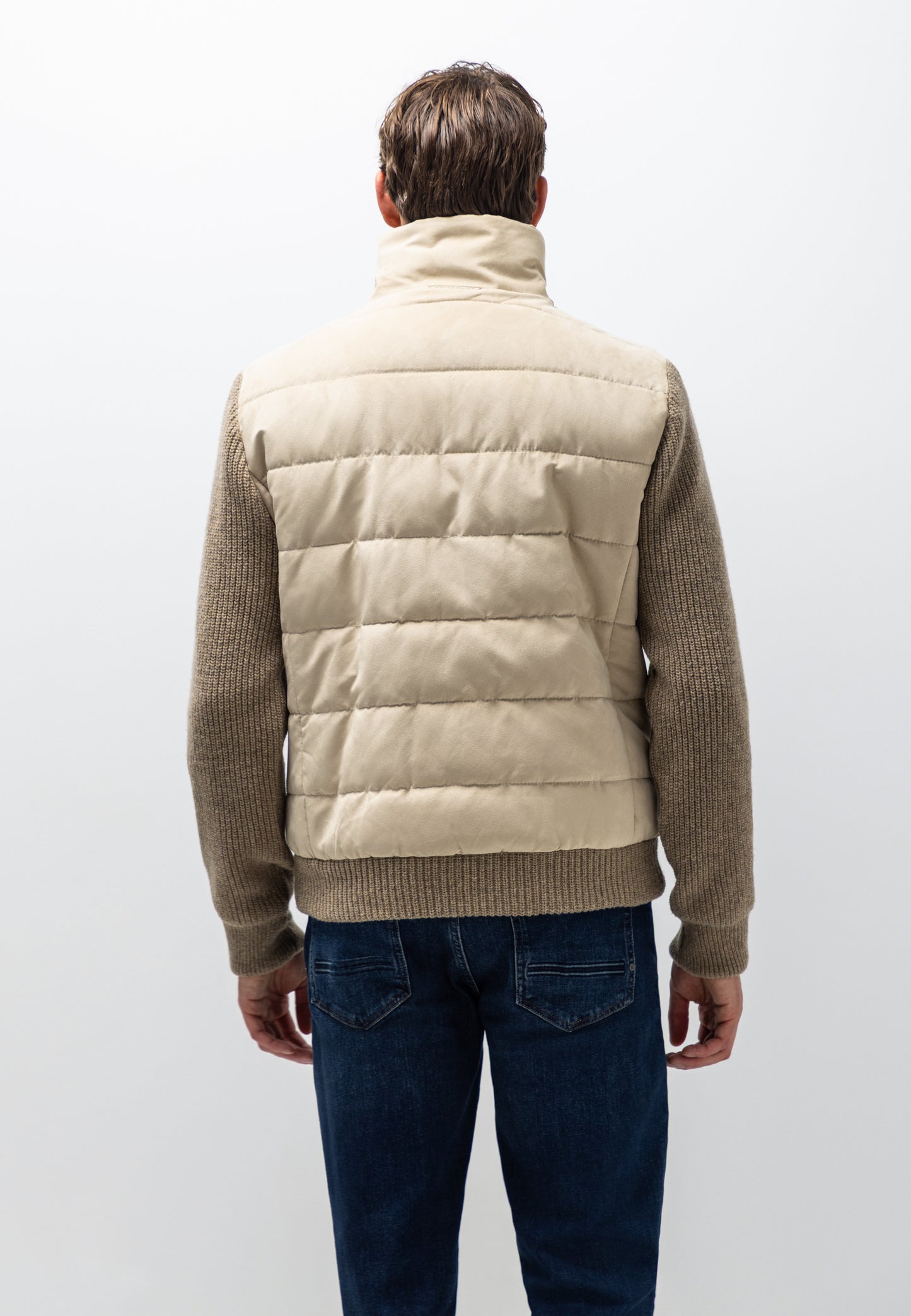 Zandkleurig blouson State of Art - 26852/1900