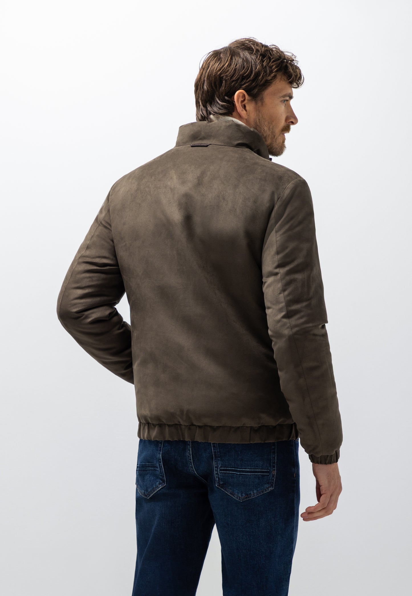 Brown short outdoor jacket State of Art - 26853/8900