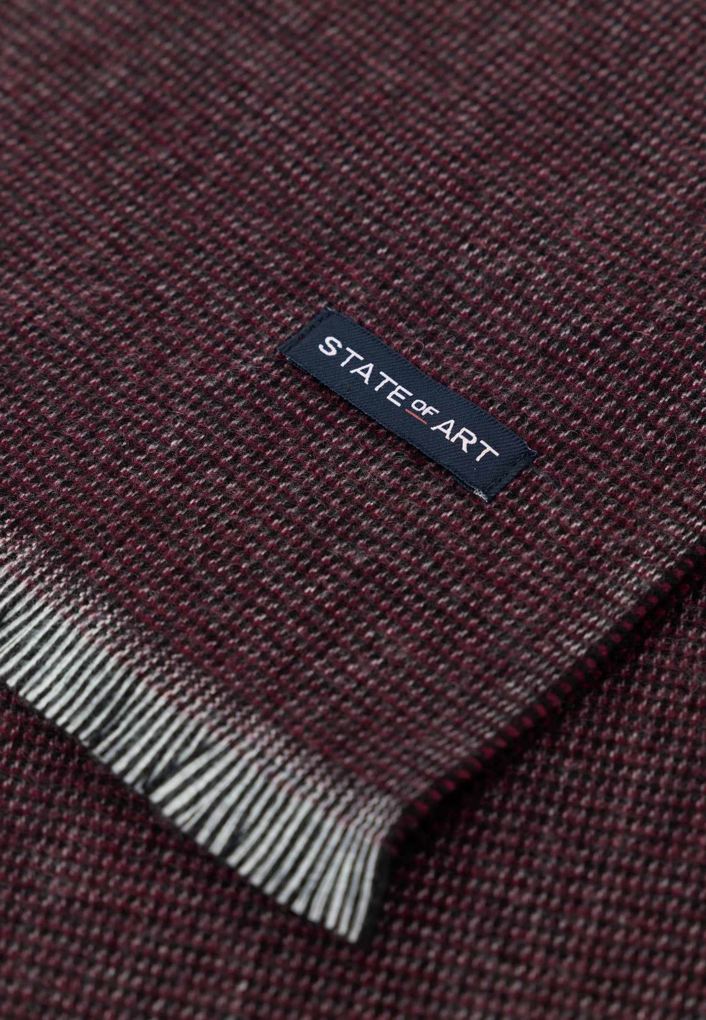 Blauw geruit sjaal State of Art - 26890/5995