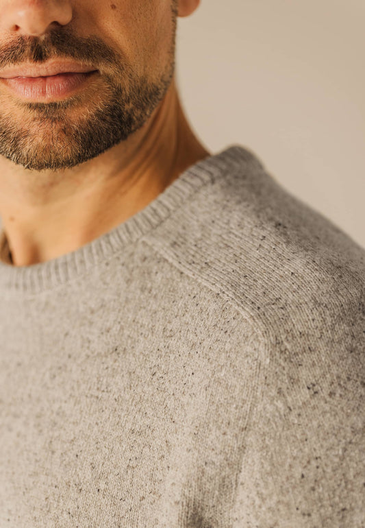 Zandkleurig crew neck pullover State of Art - 24034/1600