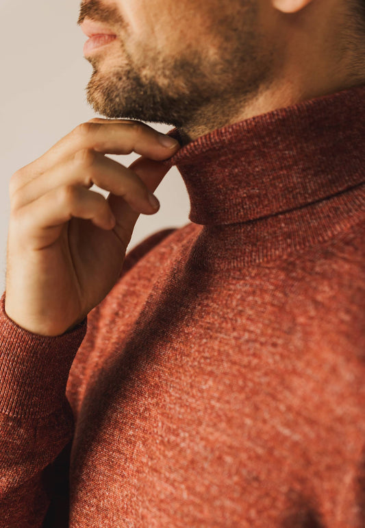 Rust turtleneck State of Art - 24016/2800