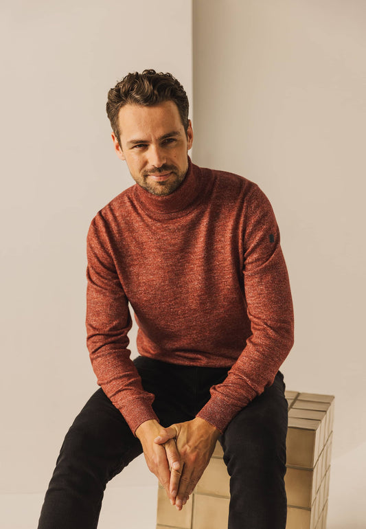 Rust turtleneck State of Art - 24016/2800