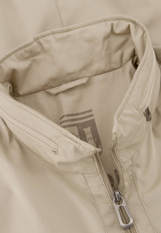 Beige short outdoor jacket State of Art - 14836/1600