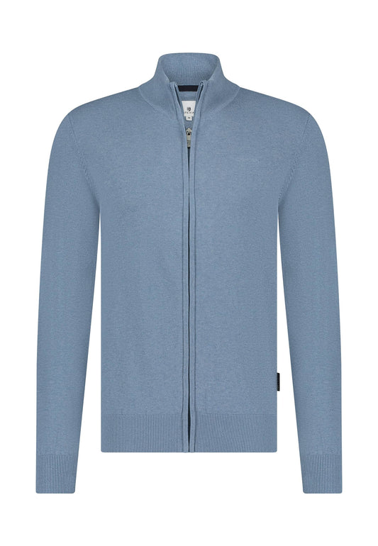 Light blue cotton cardigan State of Art - 14033/5600