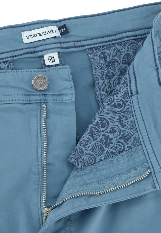 Blue cotton shorts State of Art - 14651/5600