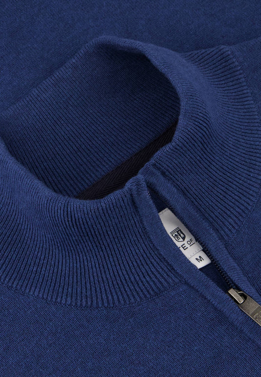 Blue cotton cardigan State of Art - 14033/5700