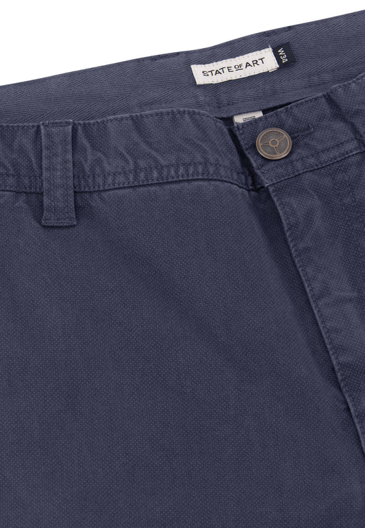 Navy cotton cargo short State of Art -14657/5900