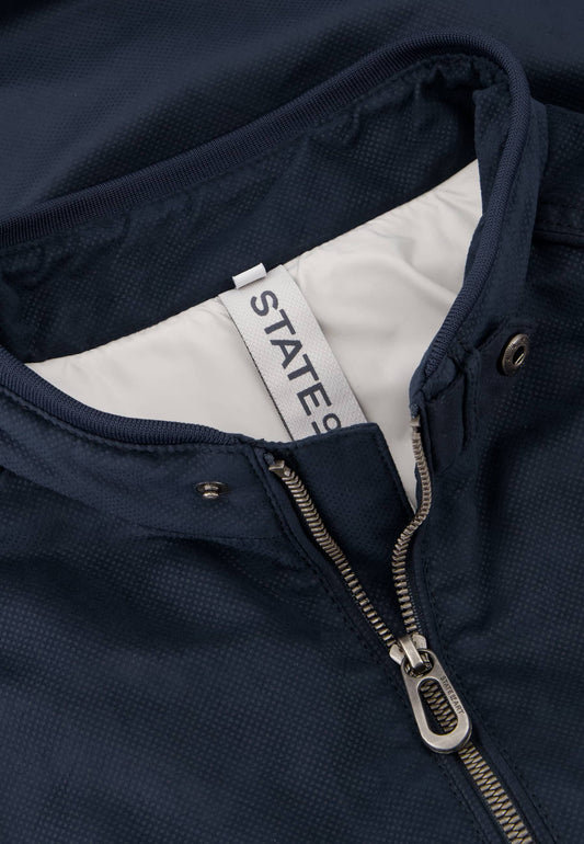 Navy outdoor short jacket State of Art - 14835/5900