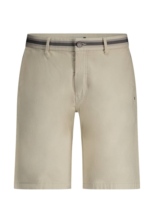 Ecru cotton linnen shorts State of Art - 15655/1400