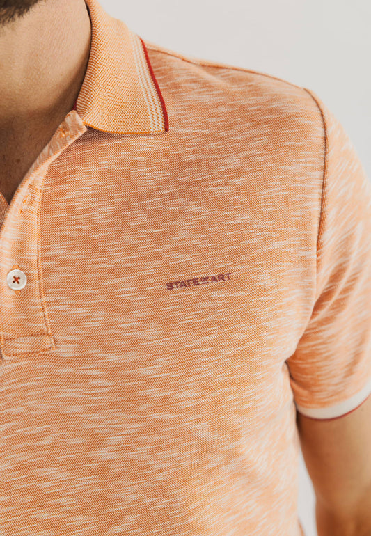 Coral cotton regular fit polo State of Art - 15404/2600