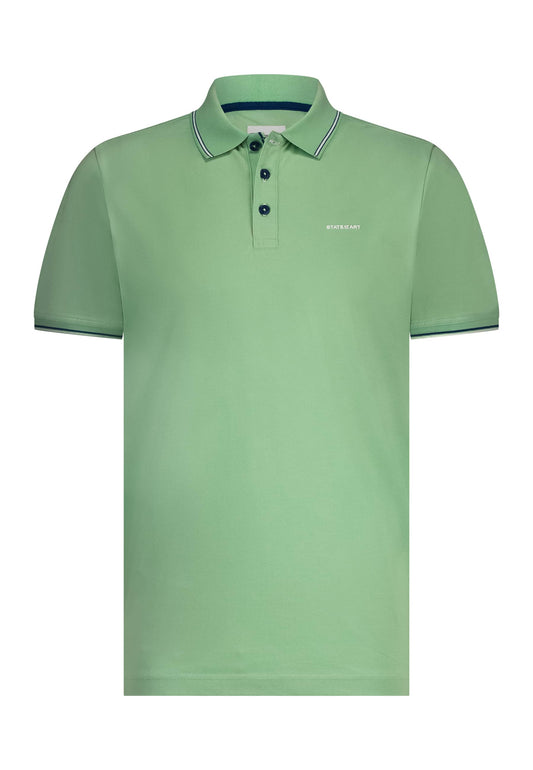 Fuchsia regular fit polo State of Art - 15417/4300