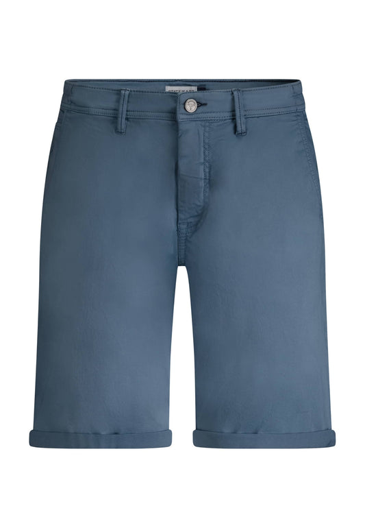 Blauwe katoenen short State of Art - 15650/5600