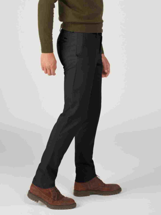 Navy cotton regular fit trousers Zilton - Magnus-P 27/384