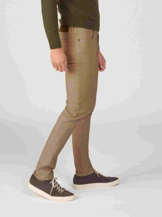 Beige cotton regular fit trousers Zilton - Rodger-P 22/121