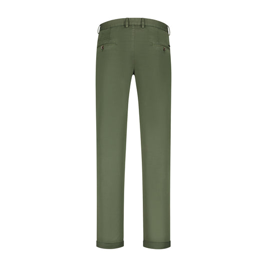Green cotton slim fit trousers Sidney Zilton - 19/571