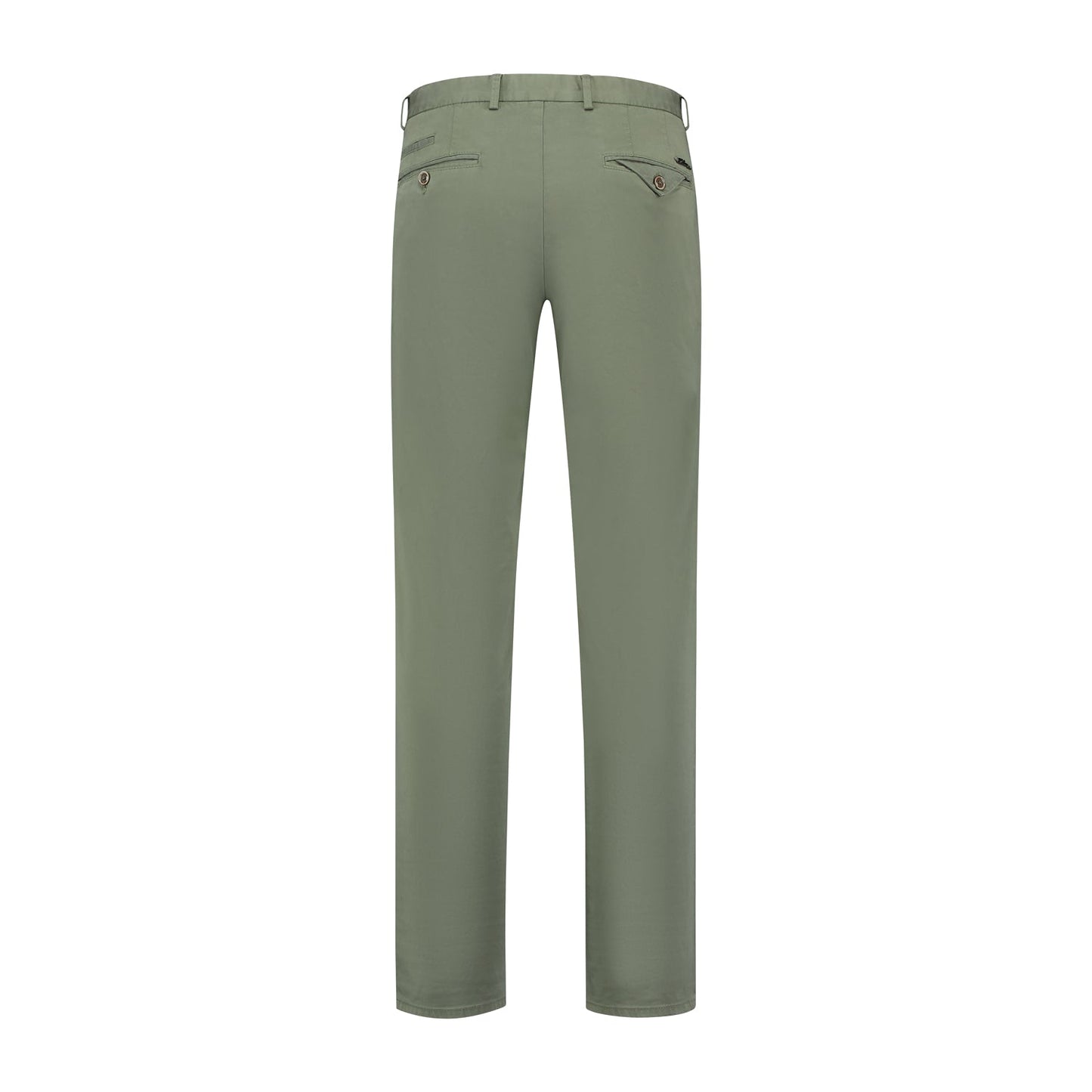 Green cotton regular fit trousers Magnus Zilton - 23/511