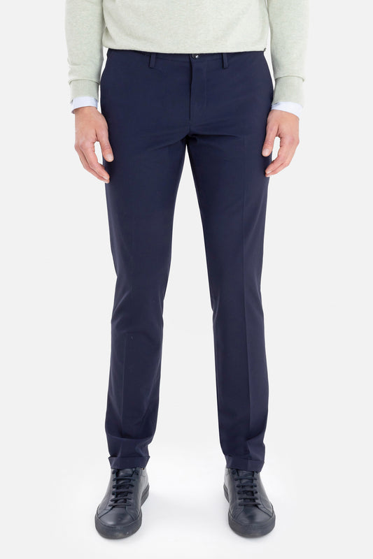 Navy slim fit trousers Seger Zilton - 47/393