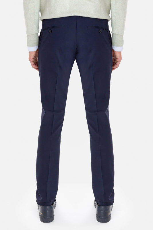 Navy slim fit trousers Seger Zilton - 47/393