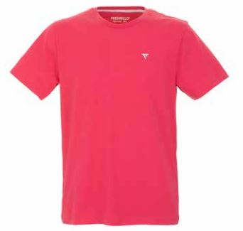 Fuchsia cotton slim fit T-Shirt Fredmello - 04TG/1979