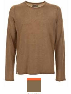 Groene slim fit crew neck trui Fredmello - 17MG/2001 