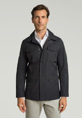 Navy light outdoor jacket Hackett - HM402627