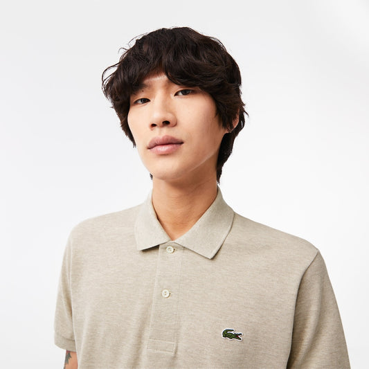 Sand cotton classic fit polo Lacoste - L1264/KD4