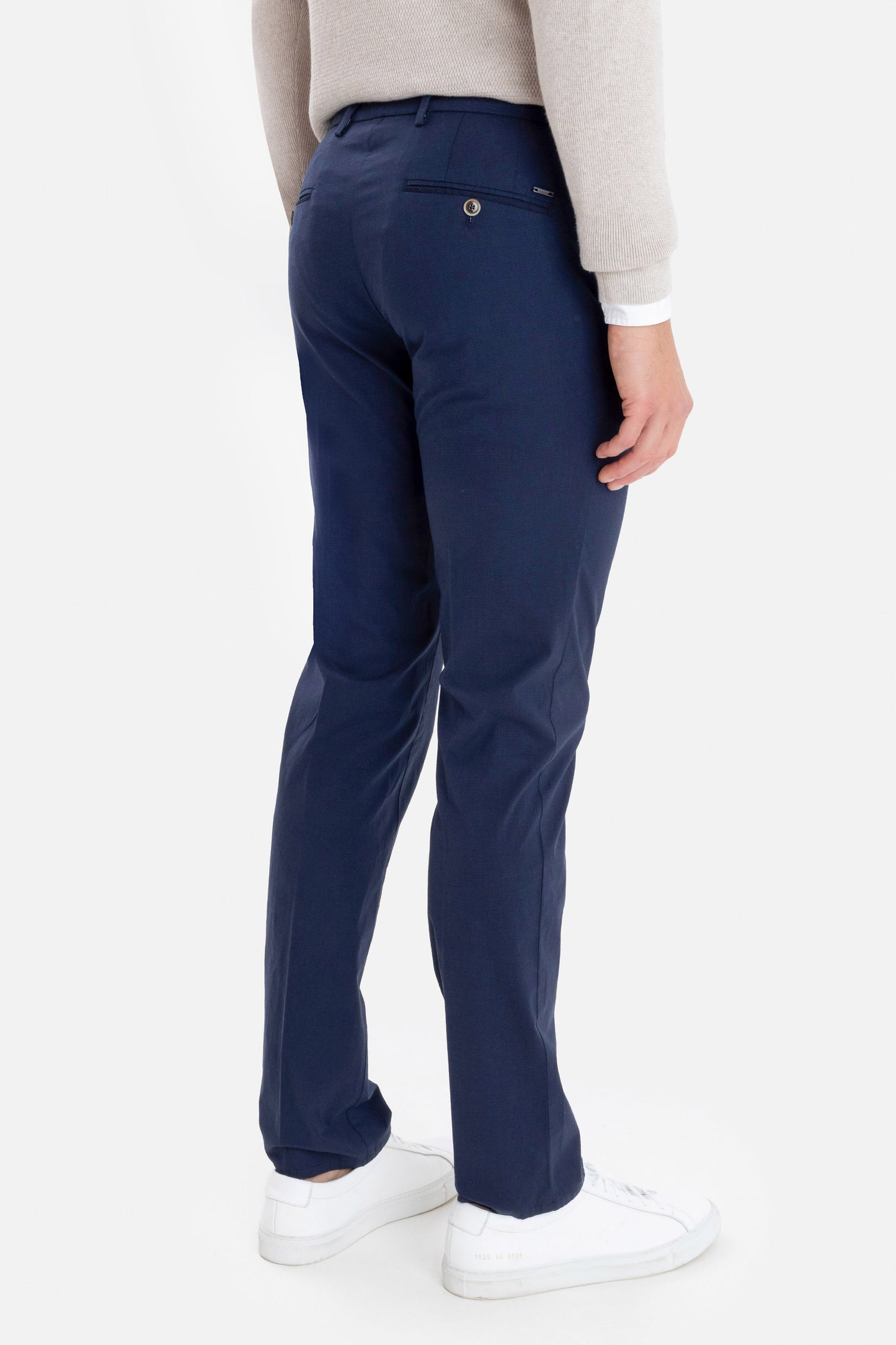 Navy cotton regular fit trousers Zilton - Magnus 42/383