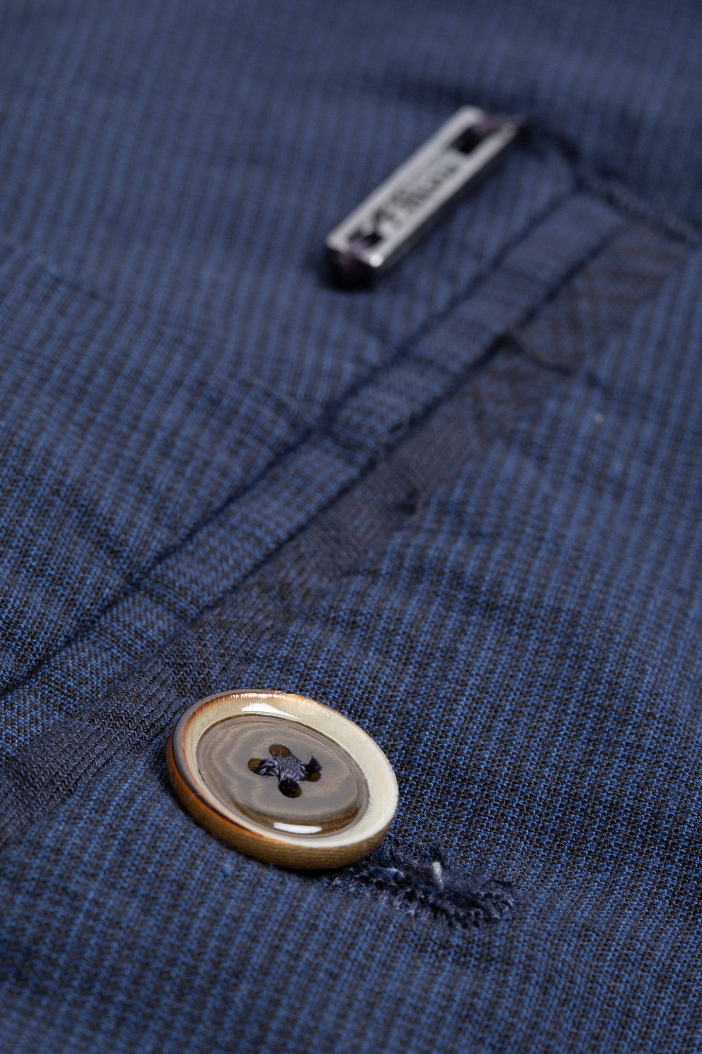 Navy cotton regular fit trousers Zilton - Magnus 42/383