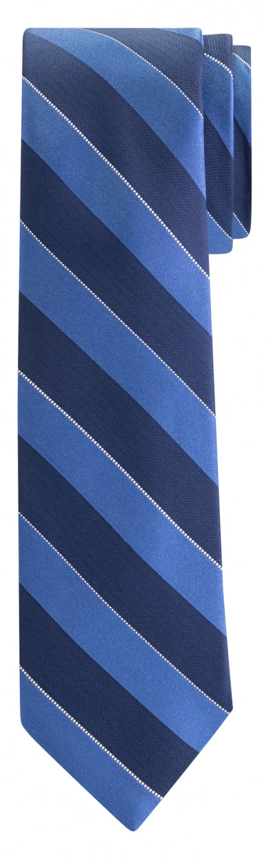 Blue striped skinny silk tie Michael Kors - MD0MD90403/411