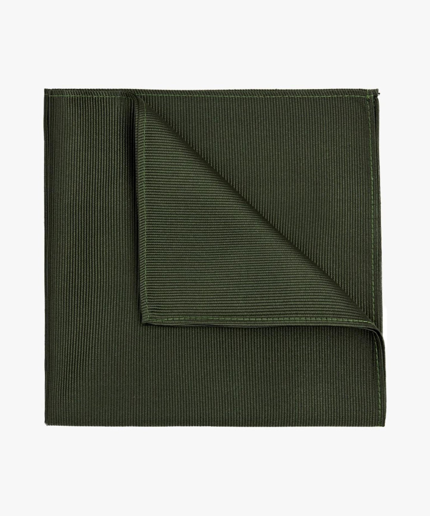 Dark green silk pocket square Profuomo - PP5N00002C-D-F-O-U