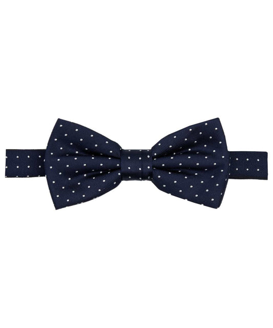 Black dotted silk bowtie Profuomo - PP5V00003A-B