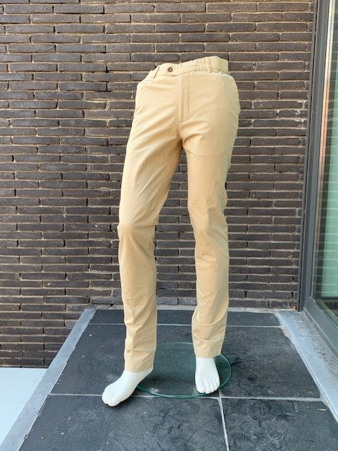 Beige cotton regular fit trousers Wayne Per Steff - 1142/726