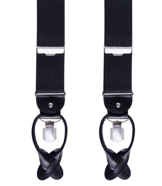 Black braces Profuomo -PP1L00001A-B-C-D-H-I