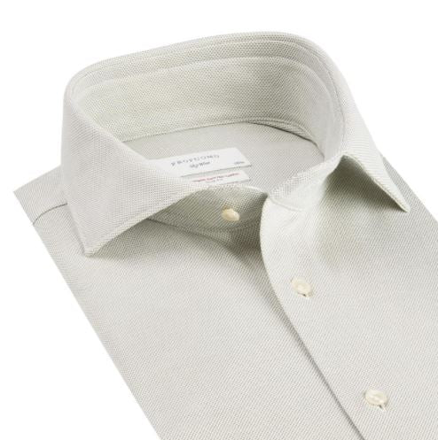 Light green hyperstretch slim fit shirt Profuomo - PPSH1C1059